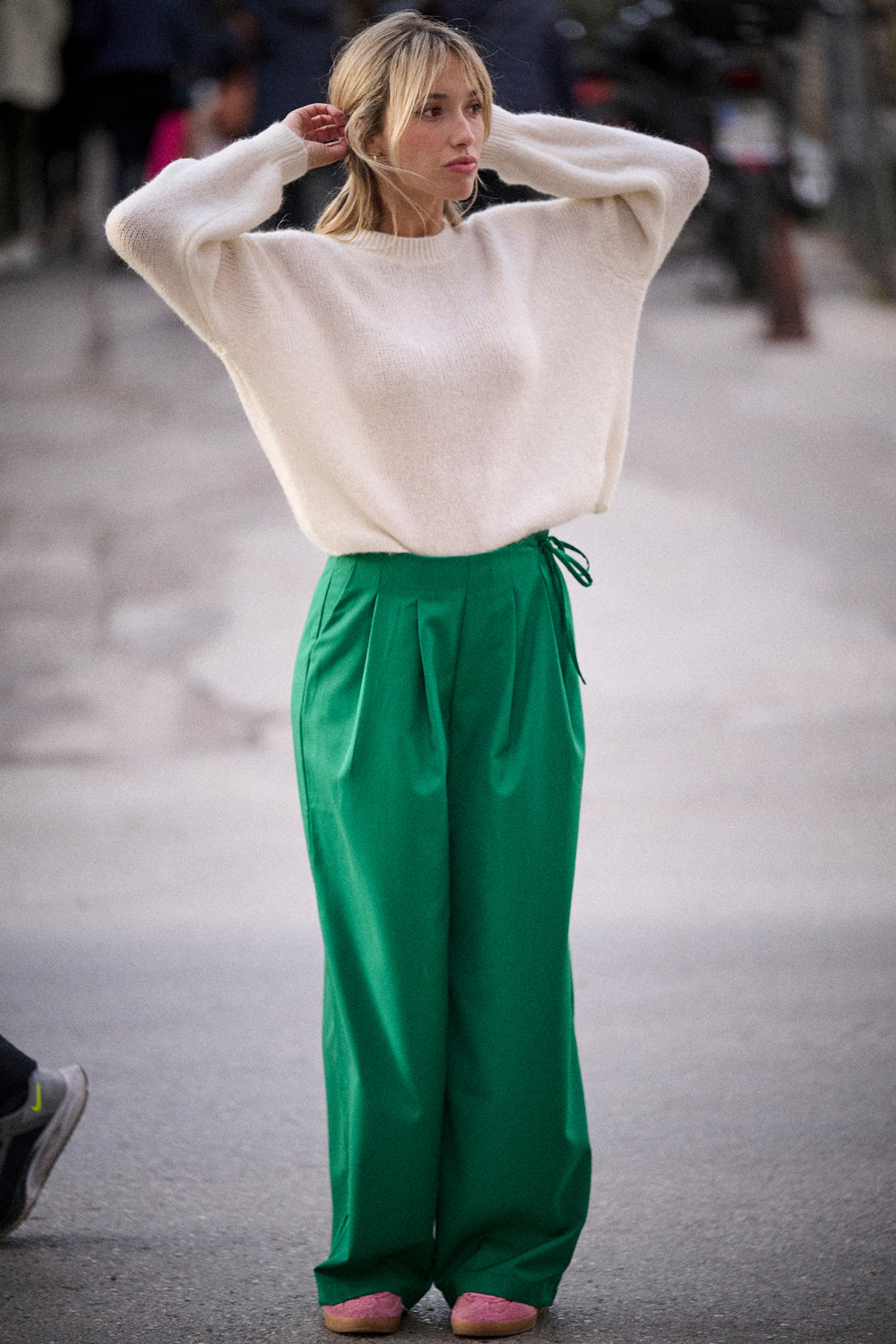 Pull Mia - Blanc