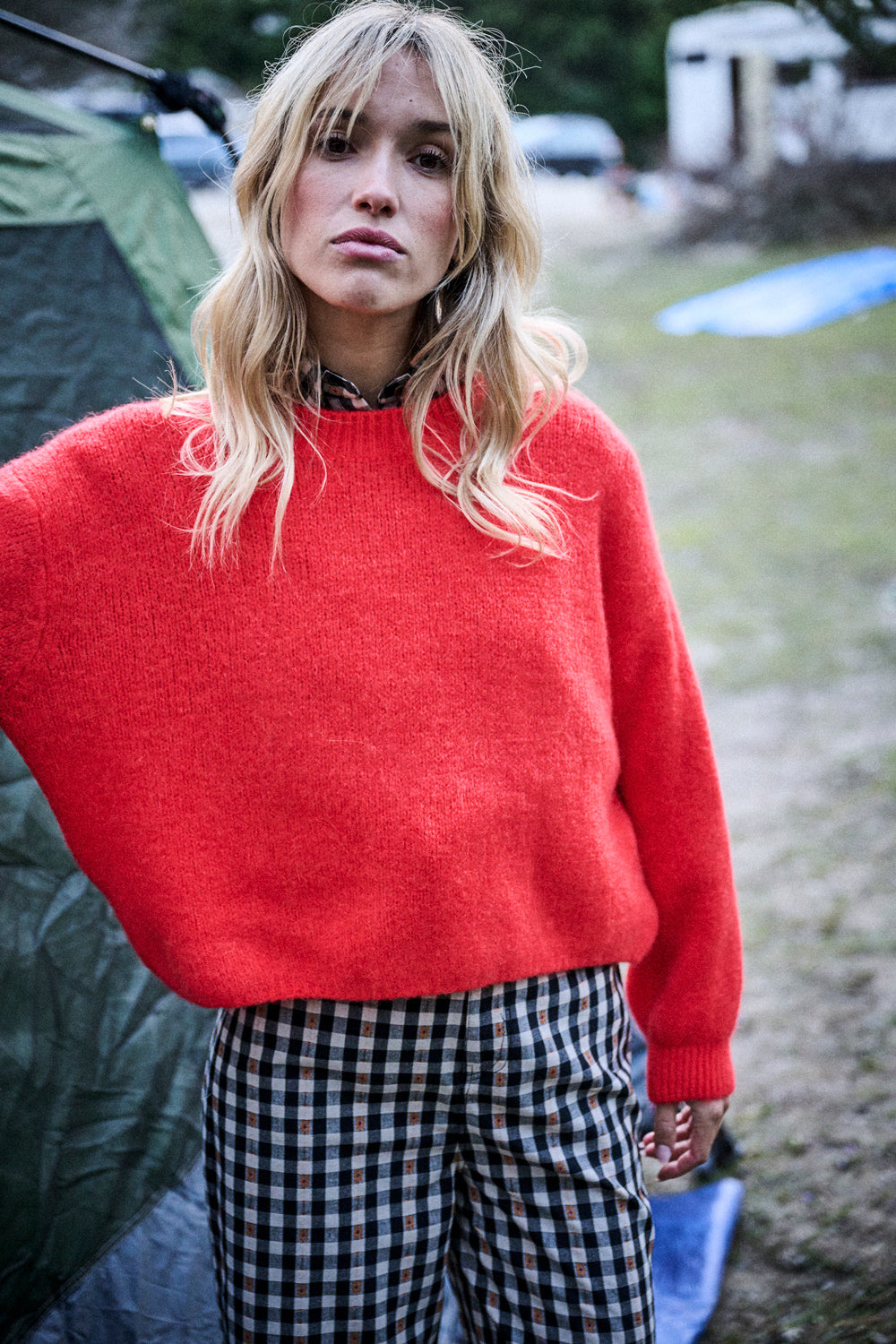 Pull Mia - Rouge