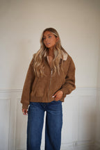 Veste Fourrée Noela - Marron