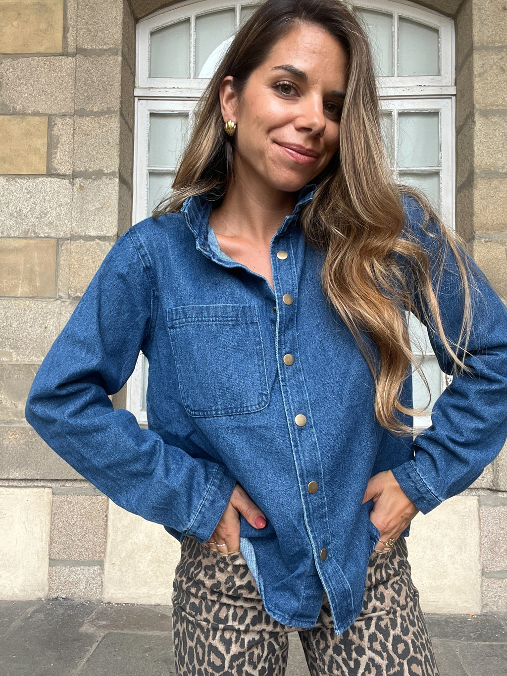 Alba denim shirt