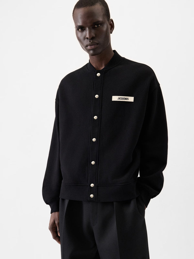 Le Cardigan Gros Grain – Jacquemus – Noir