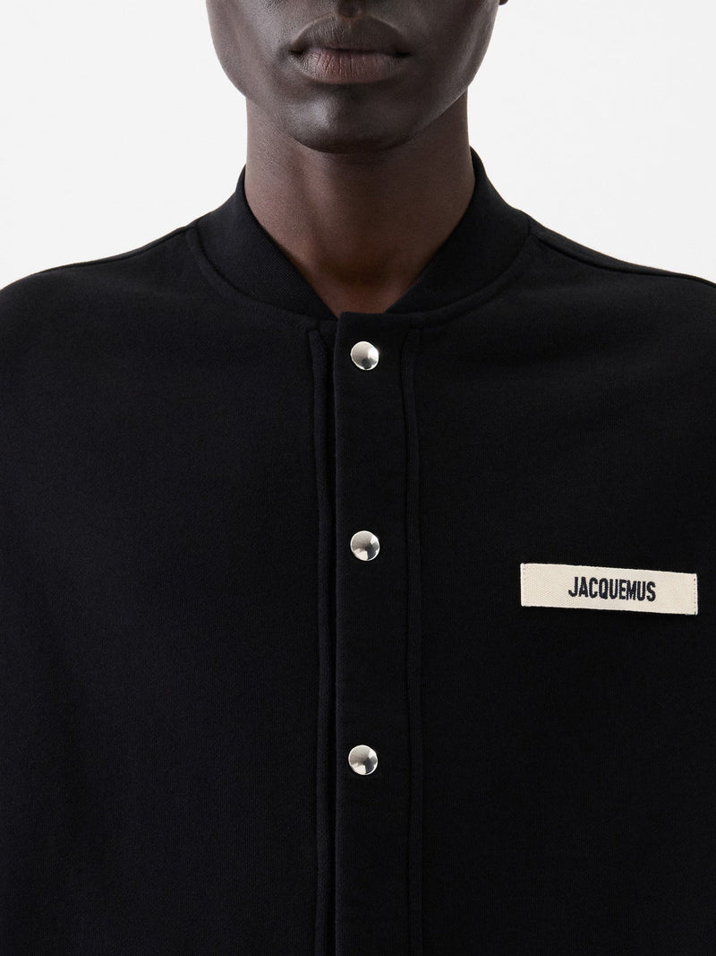 Le Cardigan Gros Grain – Jacquemus – Noir