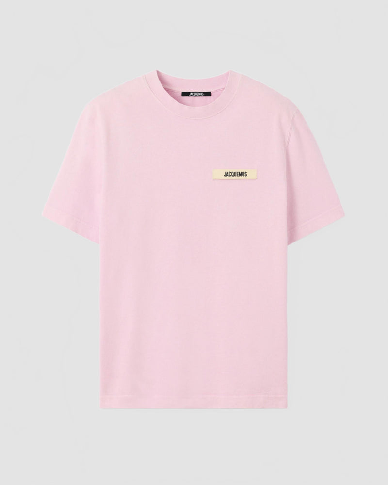 Jacquemus - T-Shirt Gros Grain - Rose Bonbon