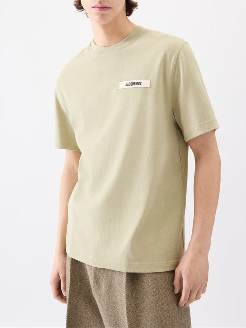 T-Shirt Gros Grain – Jacquemus – Vert pâle
