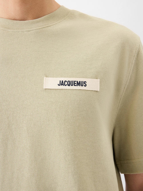 T-Shirt Gros Grain – Jacquemus – Vert Pale