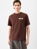 T-Shirt Gros Grain – Jacquemus – Marron