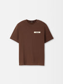 T-Shirt Gros Grain – Jacquemus – Marron