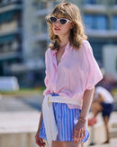 Pastel Pink Caribbean Shirt