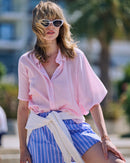 Pastel Pink Caribbean Shirt