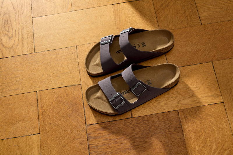 Sandalias Arizona BFBC Terciopelo Gris