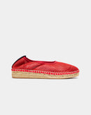 Talons Allium Rojo Tejido Trenzado