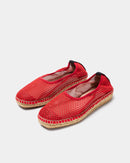 Talons Allium Rojo Tejido Trenzado