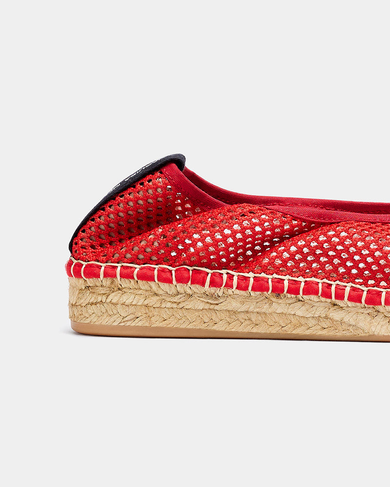 Talons Allium Rojo Tejido Trenzado