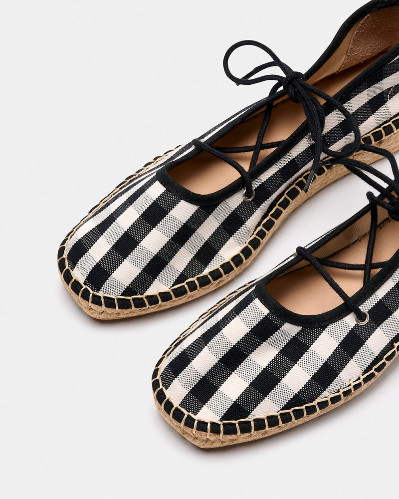 Talons Basella Cuadros Negros