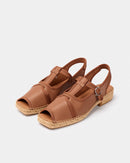 Sandales Faba Marron