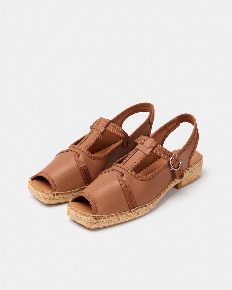 Sandales Faba Marron