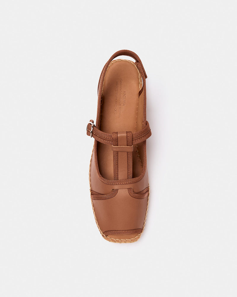 Sandales Faba Marron