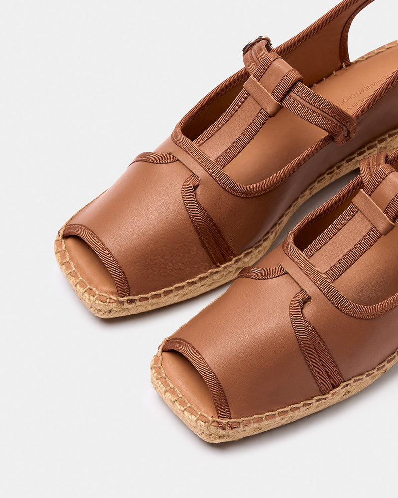 Sandales Faba Marron
