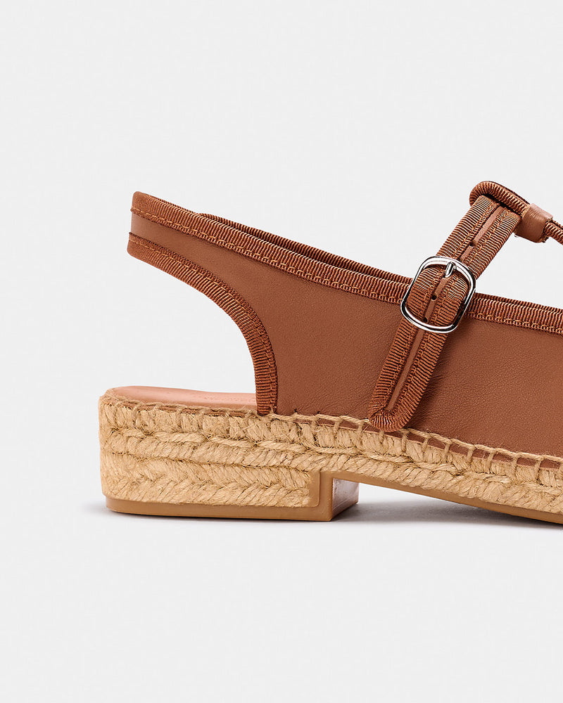 Sandales Faba Marron