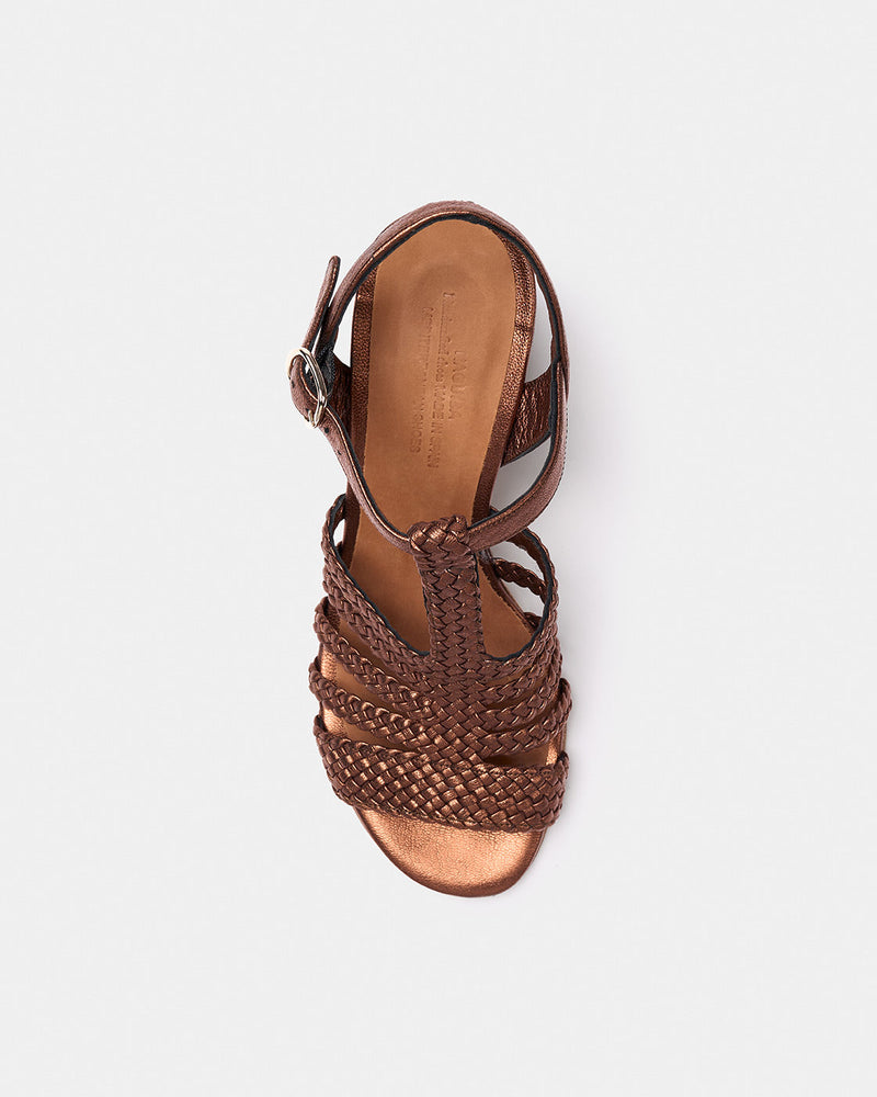 Sandales Julie Cobre Metalizado