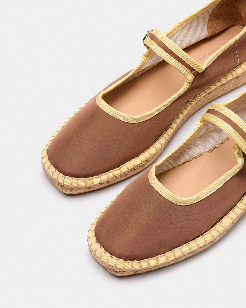 Espadrilles Peonia Marron Vainilla
