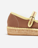Espadrilles Peonia Marron Vainilla