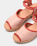 Sandales Var Rosa-Rojo