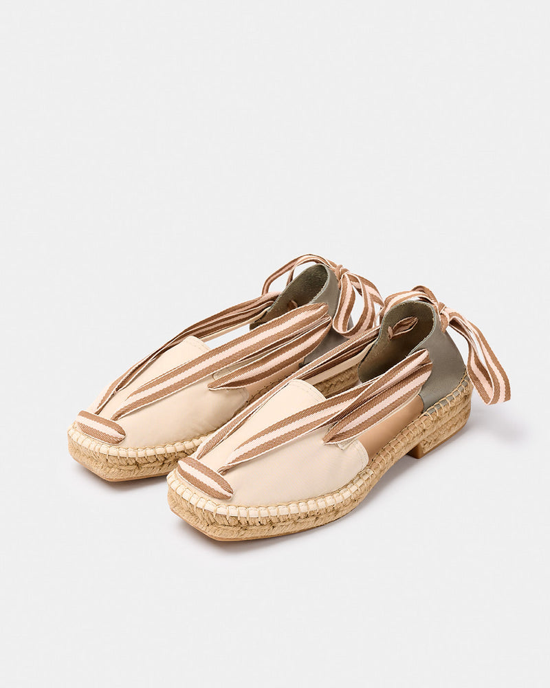 Espadrilles Viridis Beige-Marron