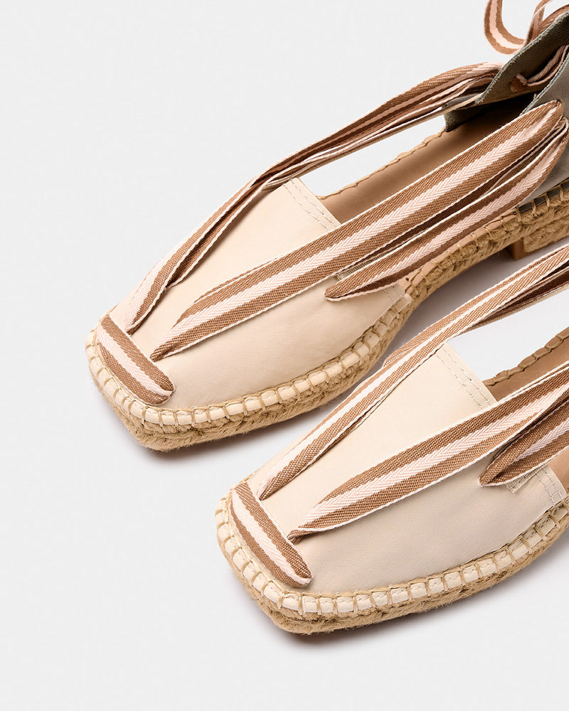 Espadrilles Viridis Beige-Marron