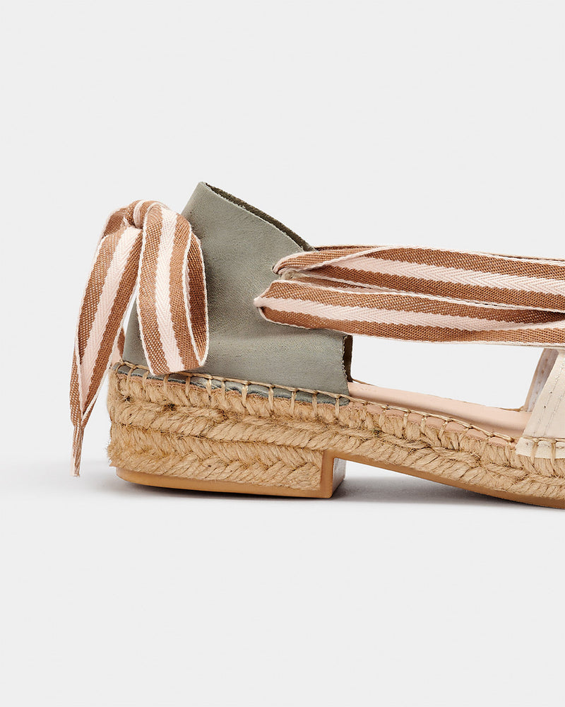 Espadrilles Viridis Beige-Marron