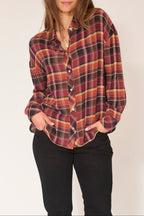 Curitiba Blouse - Burgundy