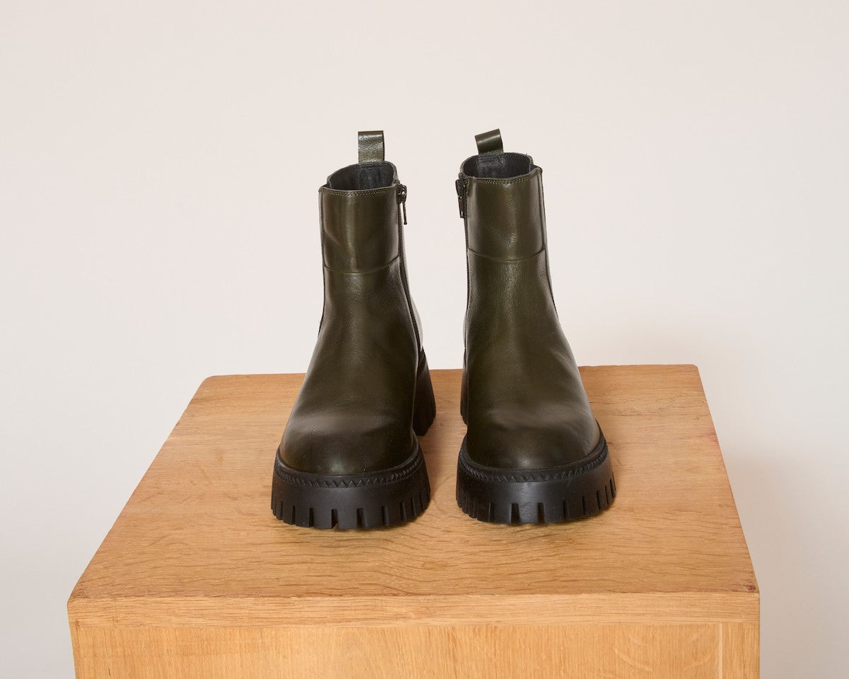 Nabas Shoes - Olive