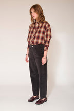 Pantalon Perrine Soft Corduroy - Ocean