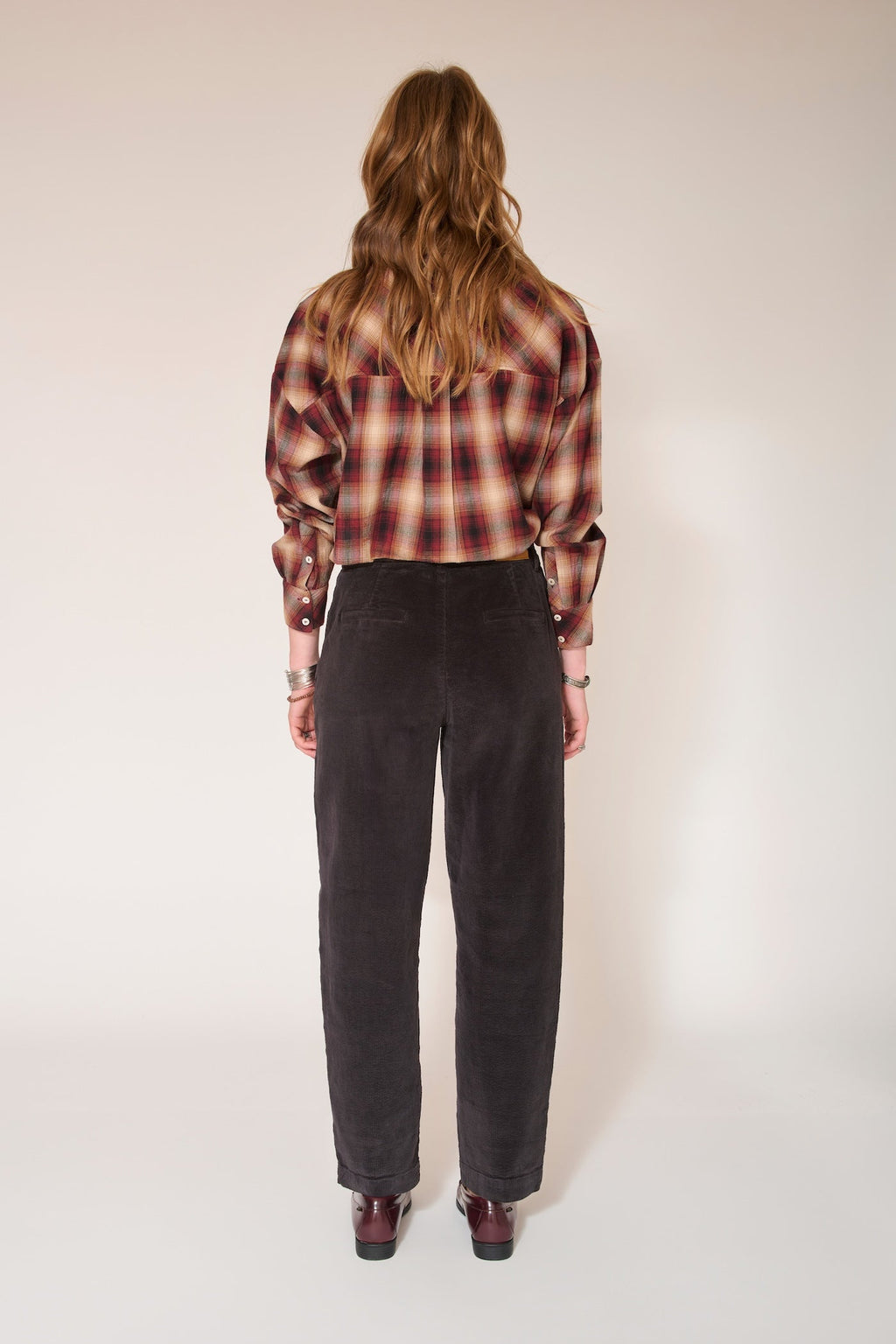Pantalon Perrine Soft Corduroy - Ocean