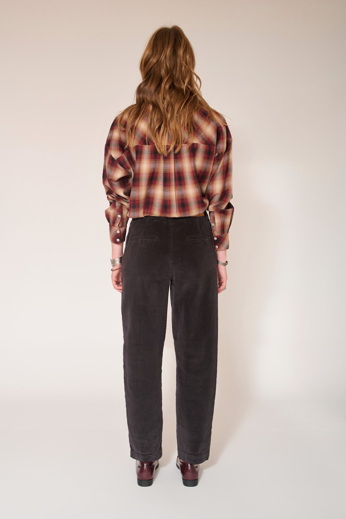Pantalon Perrine Soft Corduroy - Ocean