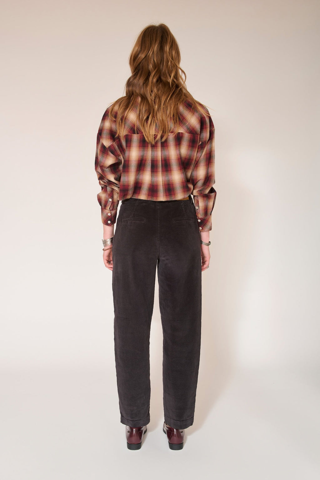 Pantalon Perrine Soft Corduroy - Ocean