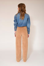 Pantalon Perrine Soft Corduroy - Ocean