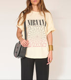 Tshirt Tammi Nirvana - Naturel