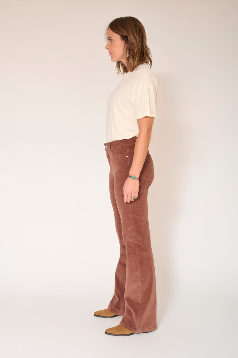 Pantalon The Queen Soft Corduroy - Coffee