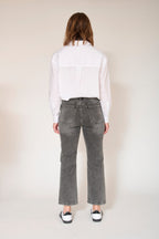 Jean The Linda Negro Rosas - Gris - Eddy Wash
