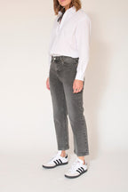 Jean The Linda Negro Rosas - Gris - Eddy Wash
