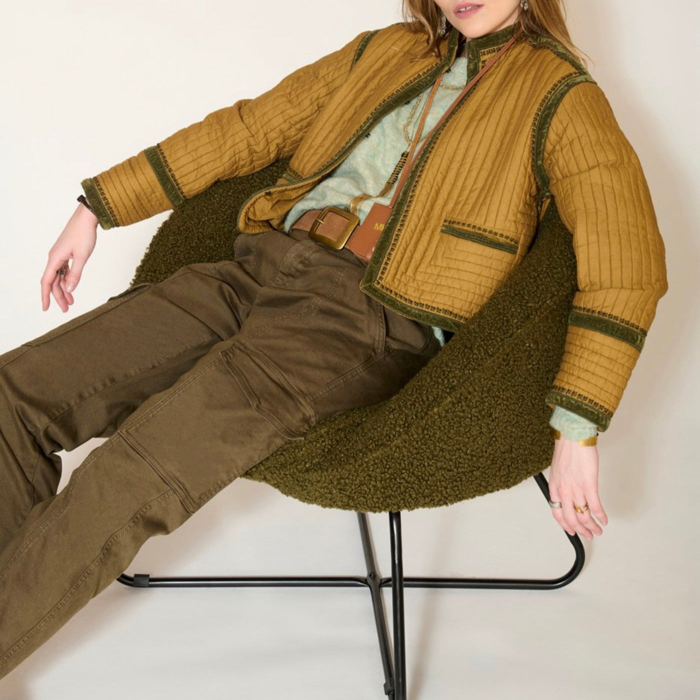Chaqueta Vushan - Tapenade