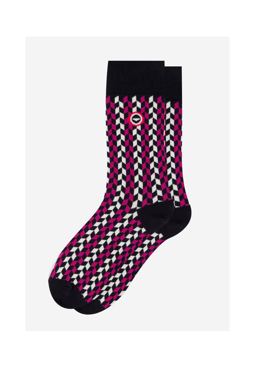 Chaussettes Mi-Hautes - Flechette Fuchsia