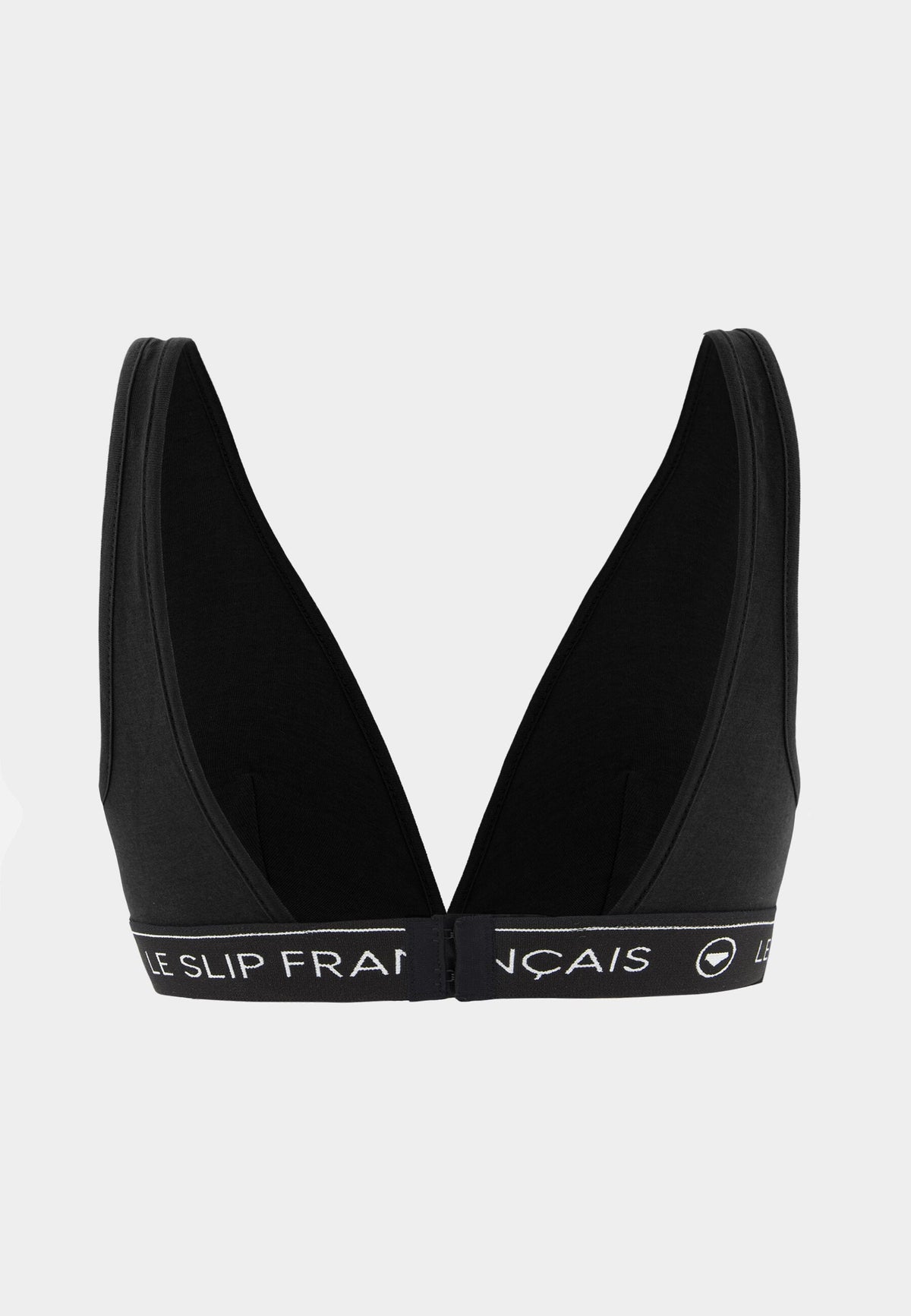 Reggiseno a triangolo senza ferretto Séduisante in cotone - Nero