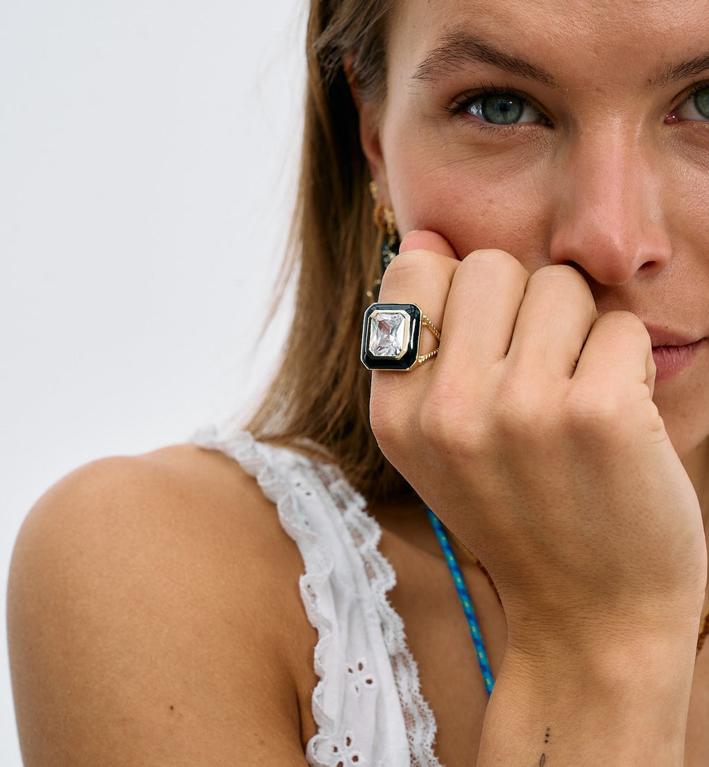 Bague Alba Nero