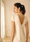 Robe Arlo Blanc Écru