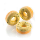Donuts - Moule En Silicone Mini Couronnes - Rouge Terre Cuite