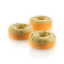 Donuts - Moule En Silicone Mini Couronnes - Rouge Terre Cuite