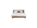 Lior - Cama con lamas macizas - Patas de madera natural