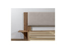 Lior - Bed With Solid Slats - Natural Wood Legs